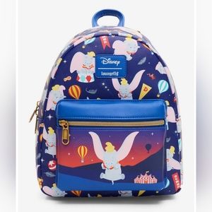 Loungefly Disney Dumbo The Elephant Circus Icons Mini Backpack NWT New With Tags